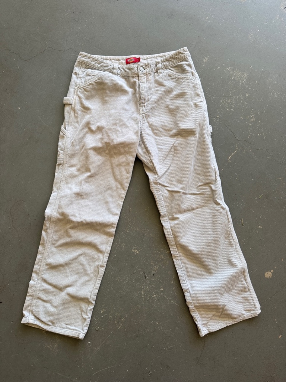 Dickies Light Gray Corduroy Work Pants